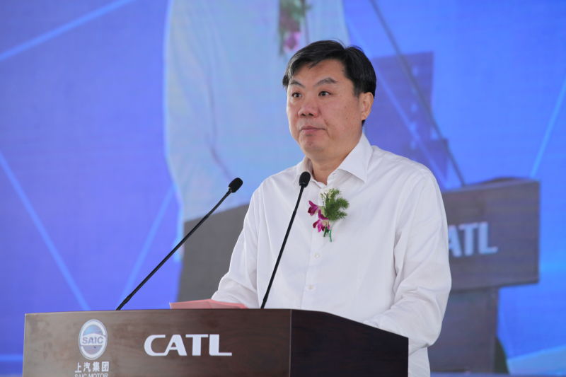 球王会体育与宁德时代产业化合作项目奠基