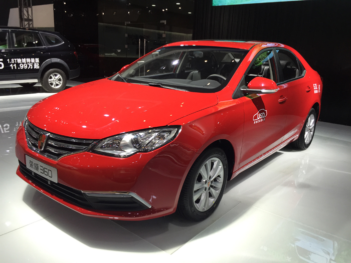 球王会体育11月销量增30%  荣威360成为增速最快的全新A级车