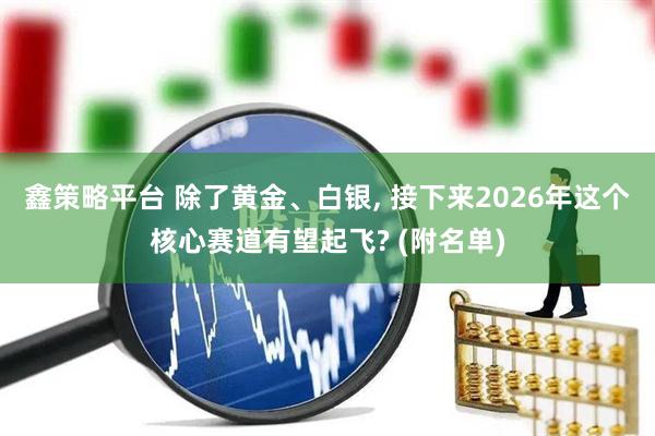 鑫策略平台 除了黄金、白银, 接下来2026年这个核心赛道有望起飞? (附名单)